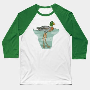 Tall duck Baseball T-Shirt